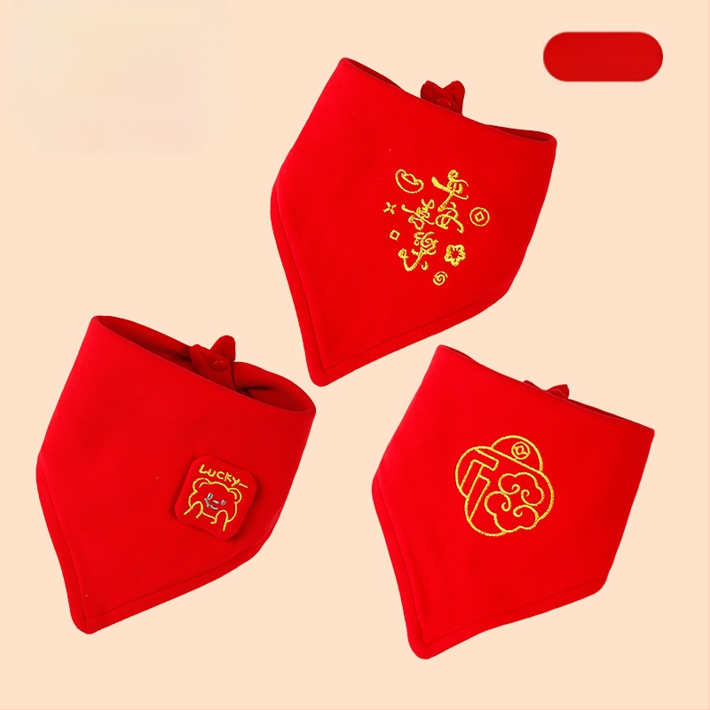 Esarfa triunghiulară pentru bebeluți (Bumbac 100%; Absorbant; Model desen animat; Vârsta 0-1 an)