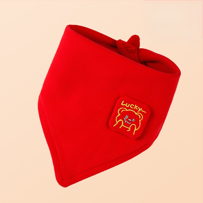 Esarfa triunghiulară pentru bebeluți (Bumbac 100%; Absorbant; Model desen animat; Vârsta 0-1 an)