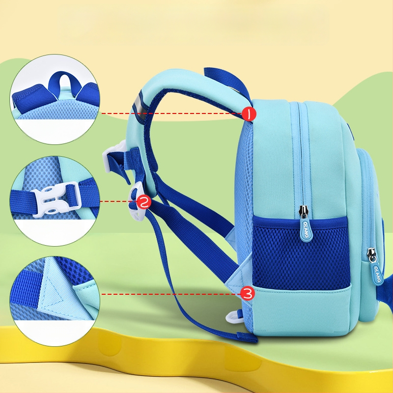 Batoh do škôlky s motívom veľryby, materiál: diving cloth, priedušný, vodeodolný, odolný voči opotrebeniu, zakrivené ramenné popruhy