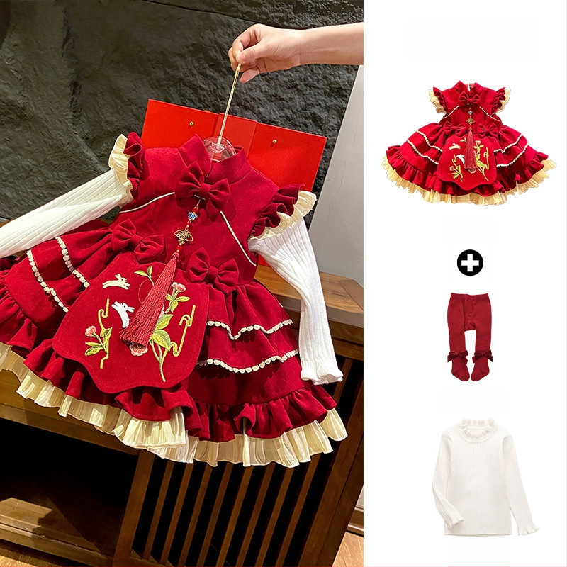 Φόρεμα κοριτσιών, στυλ πριγκίπισσα, Α-γραμμή; κυρίως ύφασμα: πολυεστέρας; επένδυση: πολυεστέρας; μοτίβο: λουλούδια; για ηλικίες 1-3 ετών