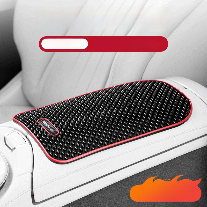 Fangmeng PVC pernă de protecție pentru cutia de la suportul de cotiera cu granule antiderapante – Compatibil universal, Personalizare disponibilă, Produs 8YT674892276475