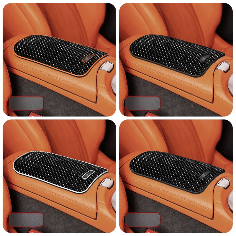 Fangmeng PVC pernă de protecție pentru cutia de la suportul de cotiera cu granule antiderapante – Compatibil universal, Personalizare disponibilă, Produs 8YT674892276475