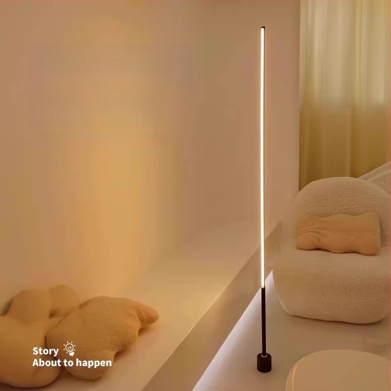 LED állólámpa akril árnyékolóval, gombkapcsolóval; CRI ≥95, feszültség ≤36V.