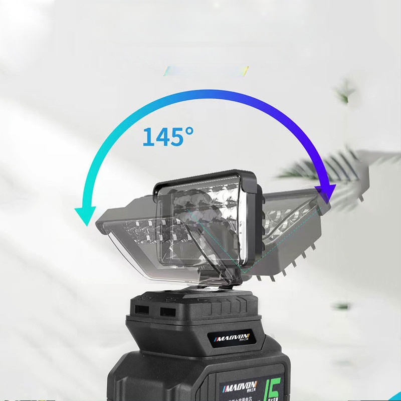 Miaoyou Φακός εργασίας LED, με μπαταρία λιθίου, εξωτερική χρήση και φωτισμός έκτακτης ανάγκης