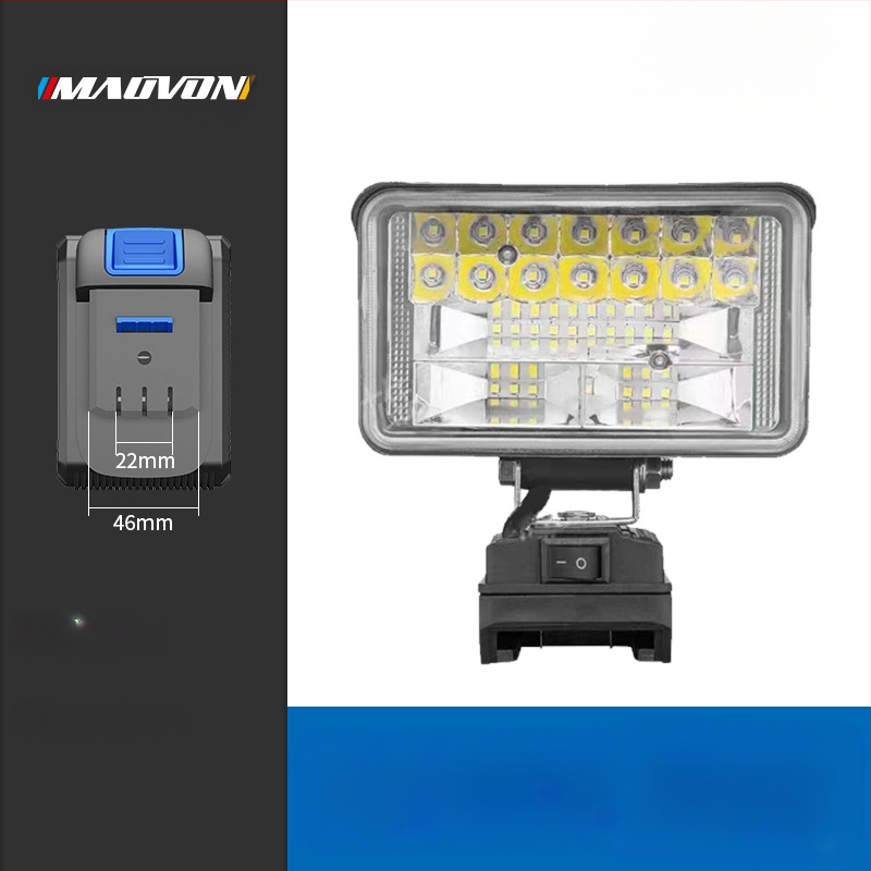 Miaoyou Φακός εργασίας LED, με μπαταρία λιθίου, εξωτερική χρήση και φωτισμός έκτακτης ανάγκης