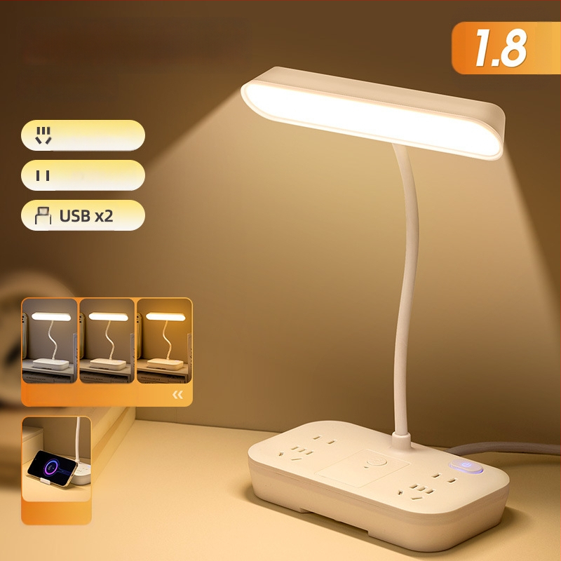 LED γραφείου λαμπτήρας με προστασία ματιών, φωτισμός για μελέτη, απομακρυσμένος έλεγχος και ευφυής έλεγχος, τροφοδοσία από πρίζα 110V