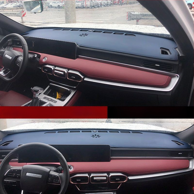 Μάτ εσωτερικής σκίασης αυτοκινήτου με αντιολισθητικό κάτω μέρος, για Jietu X70Plus 90, δερμάτινο κέντημα, εκτύπωση λογότυπου, εξουσιοδοτημένη ιδιωτική μάρκα