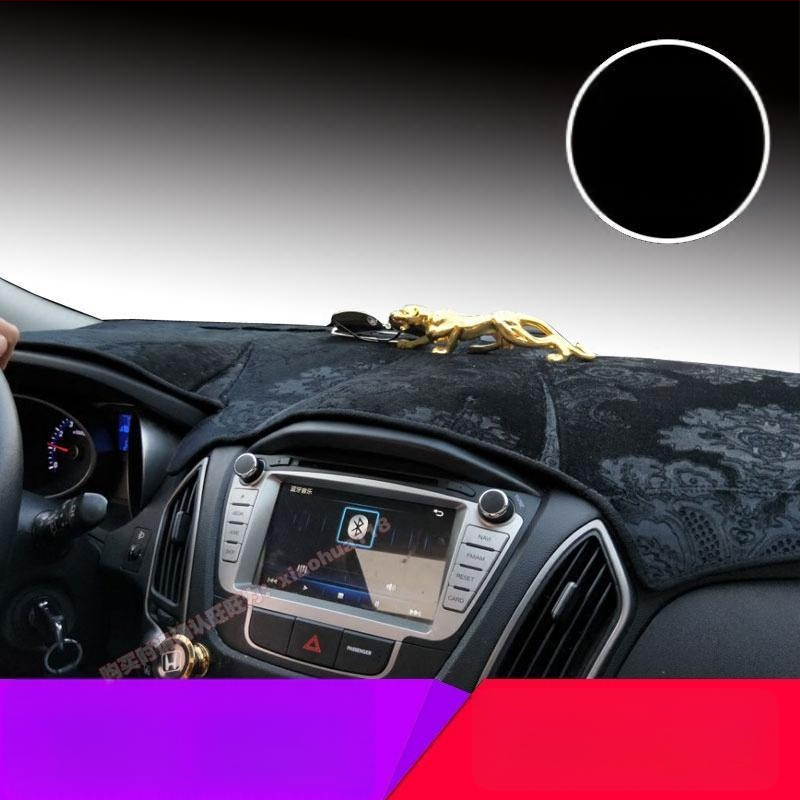 Μάτ προστασίας ταμπλό αυτοκινήτου για Hyundai ix35 – βελούδινο υλικό, μόνωση θερμότητας, εκτυπωμένο λογότυπο, εξουσιοδοτημένη ιδιωτική μάρκα