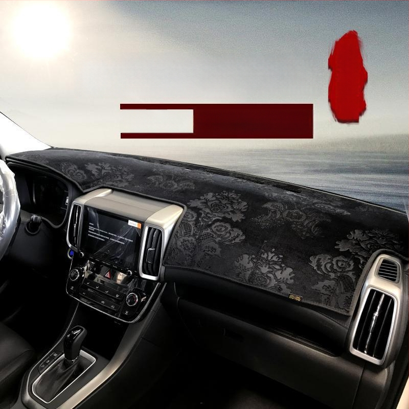 Μάτ προστασίας ταμπλό αυτοκινήτου για Hyundai ix35 – βελούδινο υλικό, μόνωση θερμότητας, εκτυπωμένο λογότυπο, εξουσιοδοτημένη ιδιωτική μάρκα