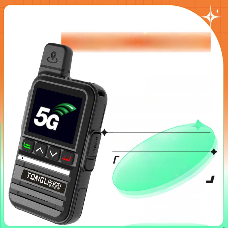 Tricos kézi adó-vevő >50 km hatótáv, 200 csatorna, RF kimeneti teljesítmény 1 W, 6800 mAh-s akkumulátor.