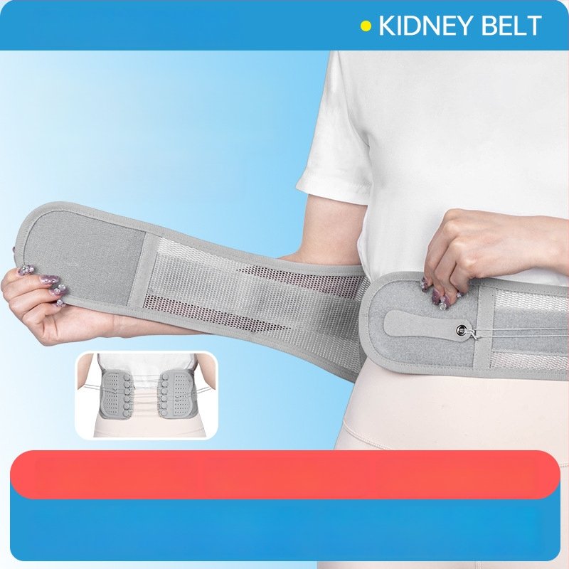 Keskeny derékszíj húzószínróval és kétirányú görgős rendszerrel, állítható korrekciós öv a derék támogatásáért és a has kontrolljáért (poliszti, felnőttek, tollaslabda)