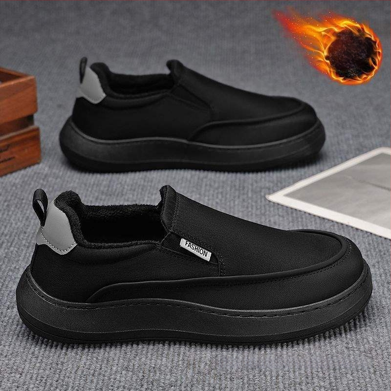 Ανδρικά υφασμάτινα παπούτσια από καμβά χωρίς κορδόνια, με EVA πάτο, διχτυωτή επένδυση, σόλα από αφρό καουτσούκ, μυτερός δάκτυλος