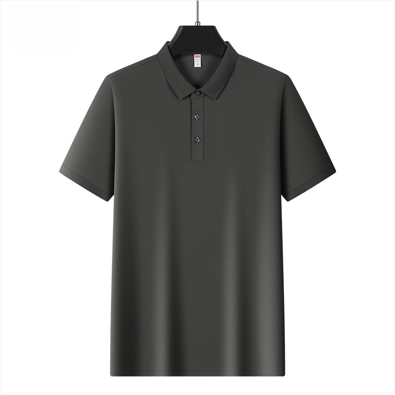 Ανδρικό πόλο από Ice Silk, κοντά μανίκια, 96% πολυεστέρας