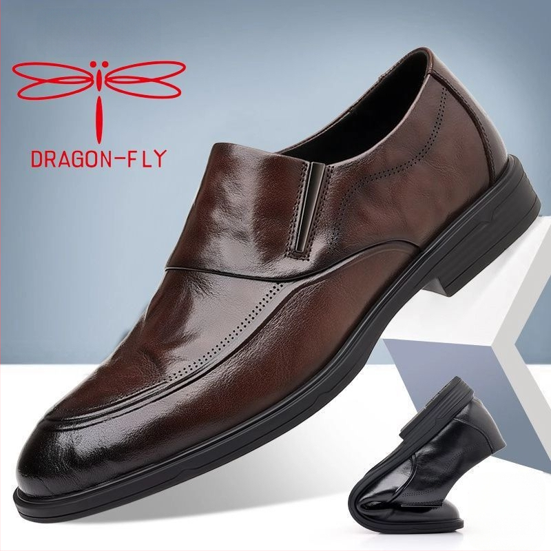 Pantofi bărbați cu vârf ascuțit, din velur de vacă, talpă vulcanizată, branț din lână, căptușeală din piele de cerb, stil retro