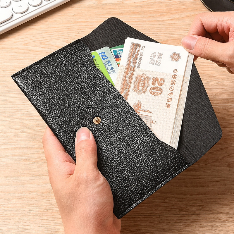 Duga PU kožna novčanka — clutch torba uličnog stila, PU podstava, proljeće 2025, pogodno za pohranu