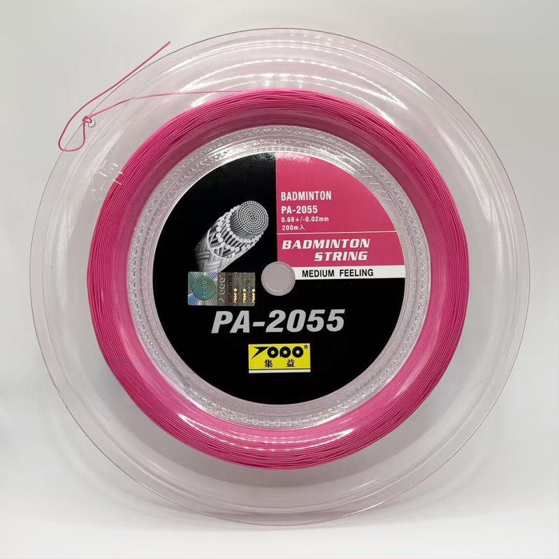 Ütőhúr tollaslabdához és asztaliteniszhez (anyag: nagy szilárdságú nylon többszálas; eredet: Fujian; alkalmazható sportok: tollaslabda és asztalitenisz)