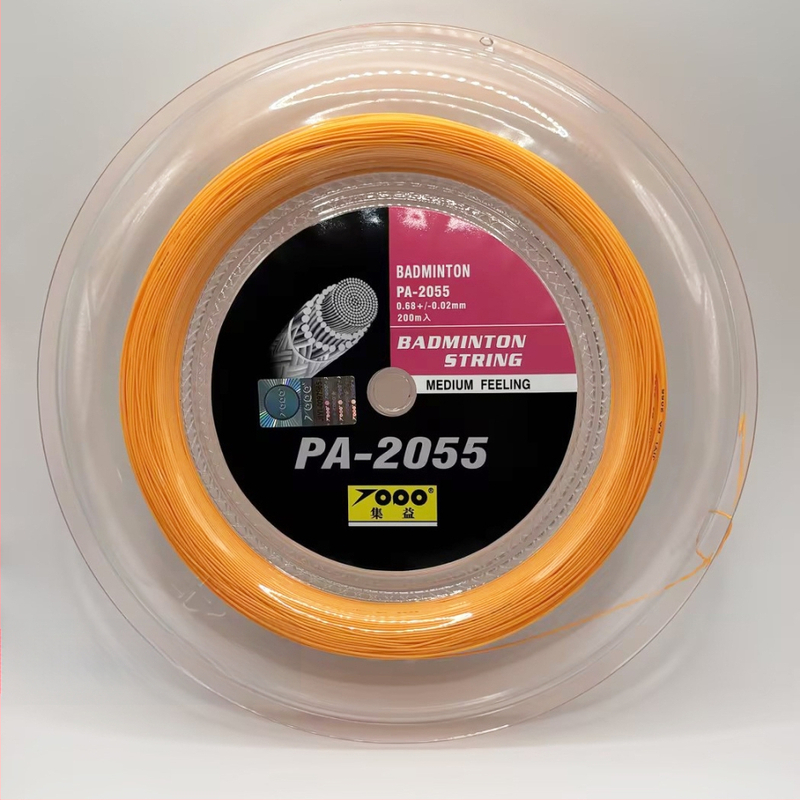 Ütőhúr tollaslabdához és asztaliteniszhez (anyag: nagy szilárdságú nylon többszálas; eredet: Fujian; alkalmazható sportok: tollaslabda és asztalitenisz)