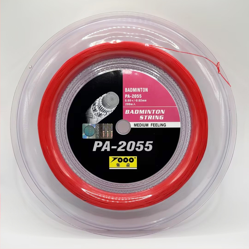 Ütőhúr tollaslabdához és asztaliteniszhez (anyag: nagy szilárdságú nylon többszálas; eredet: Fujian; alkalmazható sportok: tollaslabda és asztalitenisz)