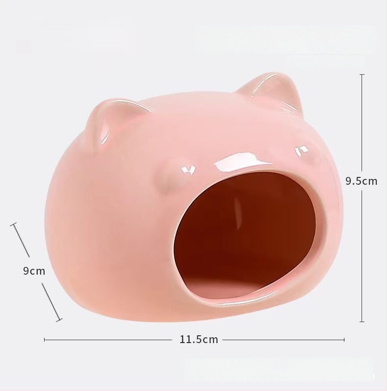 Κεραμικό καταφύγιο για χάμστερ με καλοκαιρινό δροσισμό και δημιουργική διαμόρφωση κλουβιού | Foam Fun | για χάμστερ | άνοιξη, καλοκαίρι, φθινόπωρο