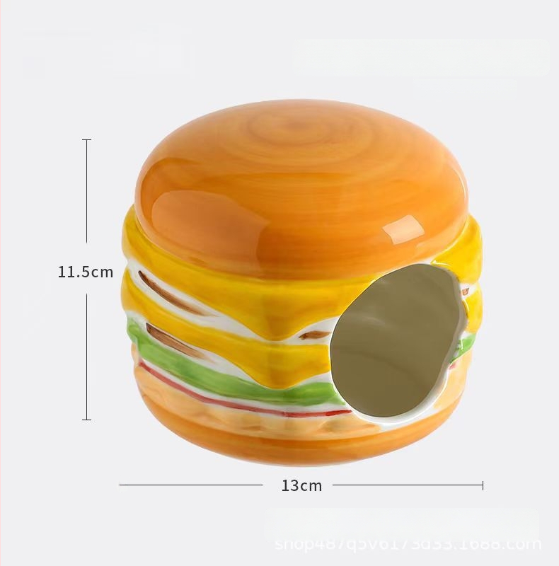 Κεραμικό καταφύγιο για χάμστερ με καλοκαιρινό δροσισμό και δημιουργική διαμόρφωση κλουβιού | Foam Fun | για χάμστερ | άνοιξη, καλοκαίρι, φθινόπωρο