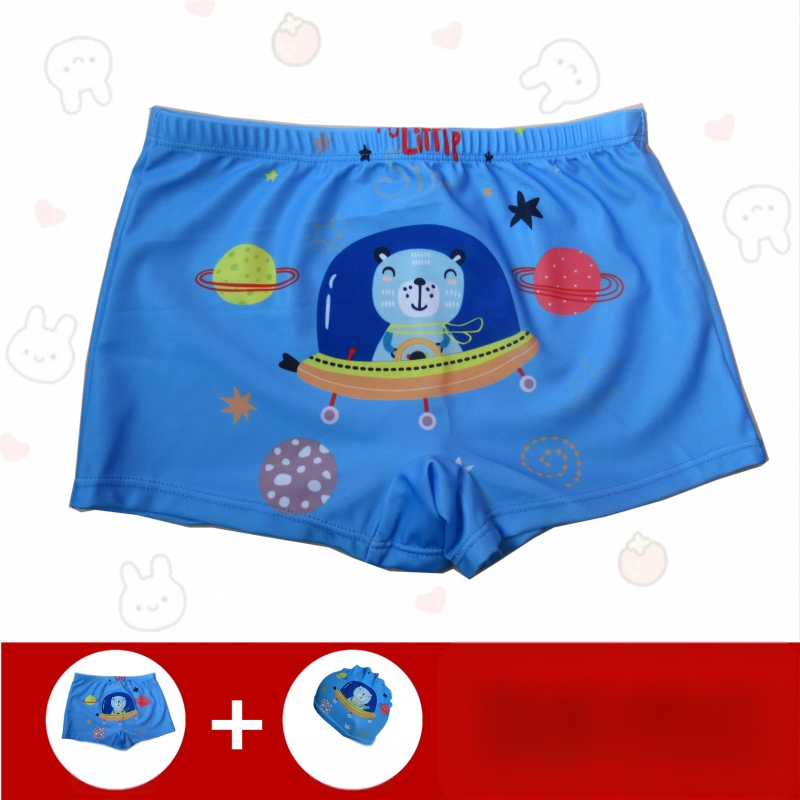 Slipuri de baie pentru băieți – Hai Shilin, poliester 88%, greutate 300 g/m², stil boxer