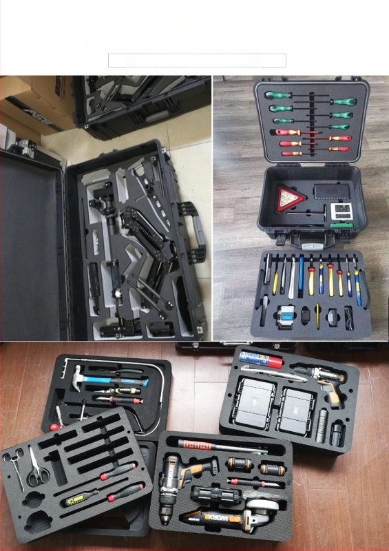 Πλαστικό κιβώτιο εργαλείων εξωτερικής χρήσης, φορητό, με αδιάβροχη προστασία, προστασία από σκόνη και κραδασμούς; πολυλειτουργική αποθήκευση εργαλείων, εξοπλισμού φωτογραφίας και πλαισίου drone.