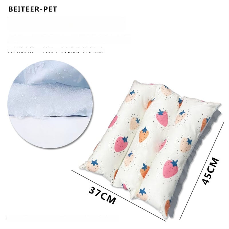 Зимна топла подложка за зайци и морски прасета – памучен мат за спане