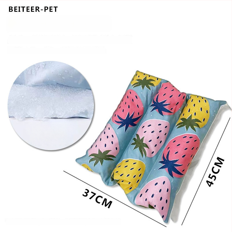 Зимна топла подложка за зайци и морски прасета – памучен мат за спане