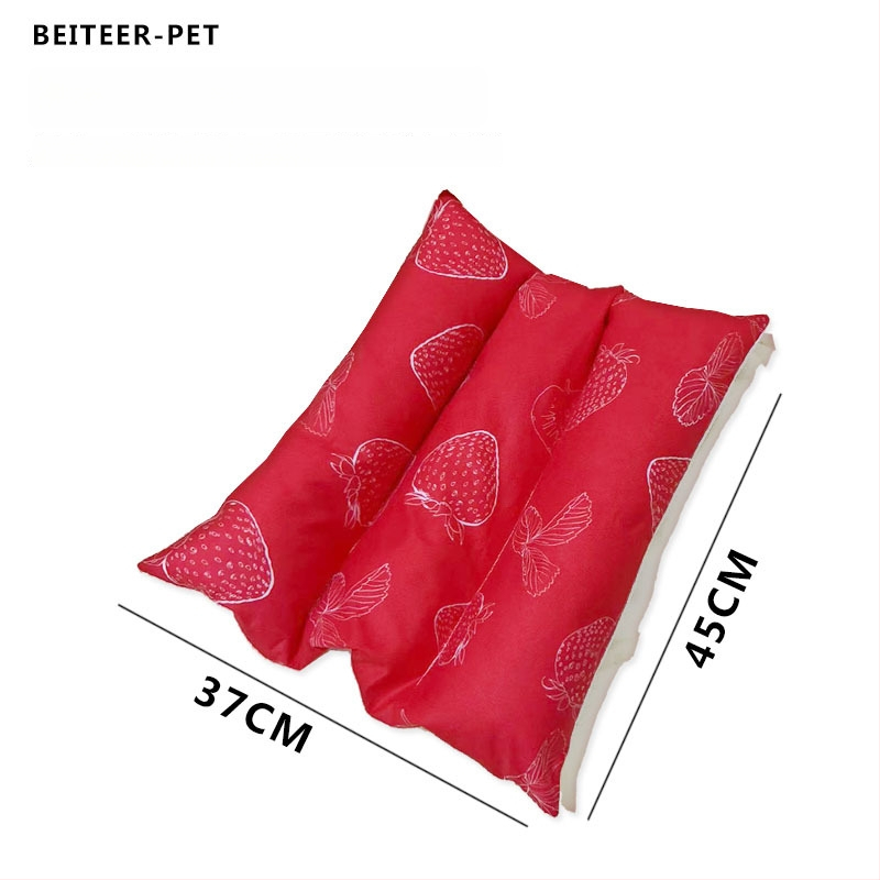 Зимна топла подложка за зайци и морски прасета – памучен мат за спане