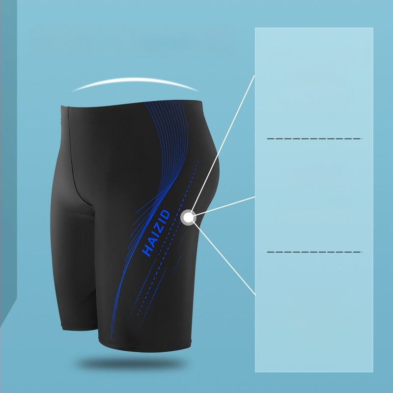 Shorti de baie pentru bărbați, uscare rapidă, croi lejer, 80-90% poliester, imprimeu cu model, căptușeală din poliester, pentru sport și înot