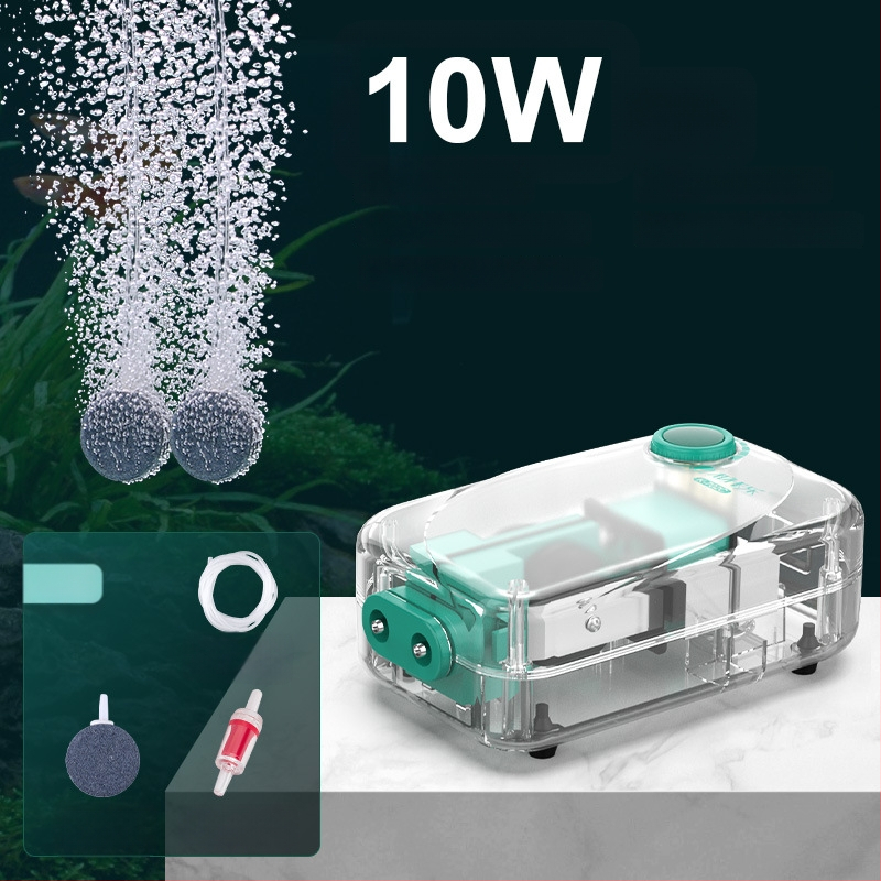 Baker akváriumi oxigénszivattyú – Csendes mechanikus oxigénellátó, Nagy teljesítmény, Nem importált, Súly 2000 g