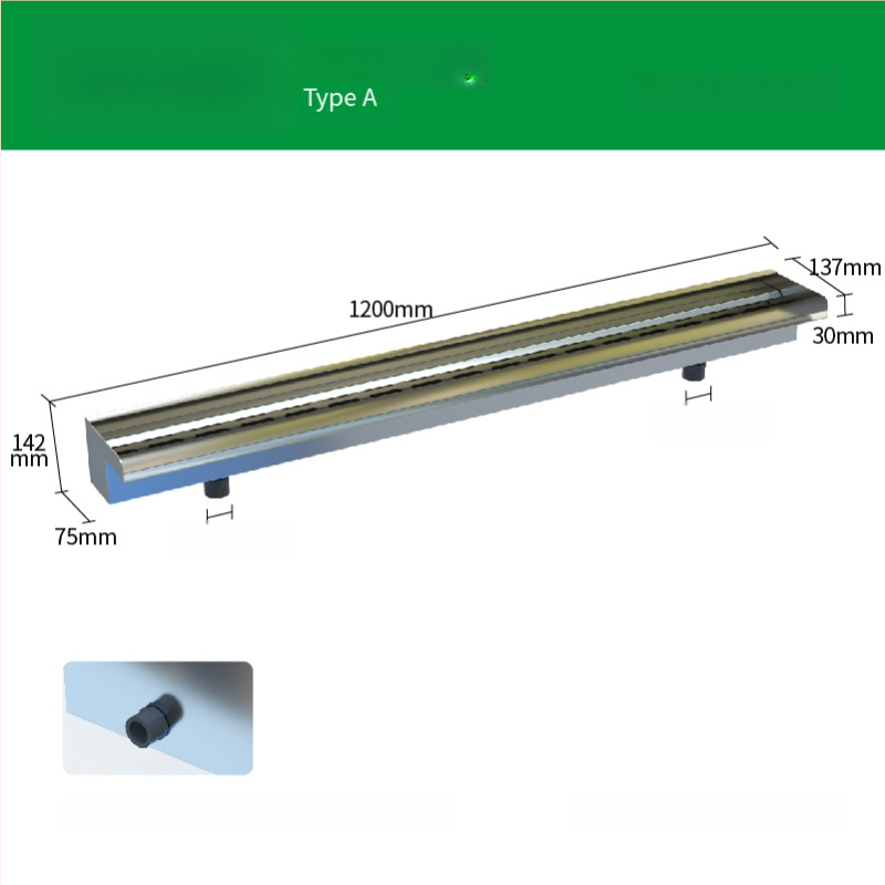 Ieșire de cascadă din oțel inoxidabil pentru element decorativ exterior cu pulverizare pe peretele frontal — Brand Half Moon Bay