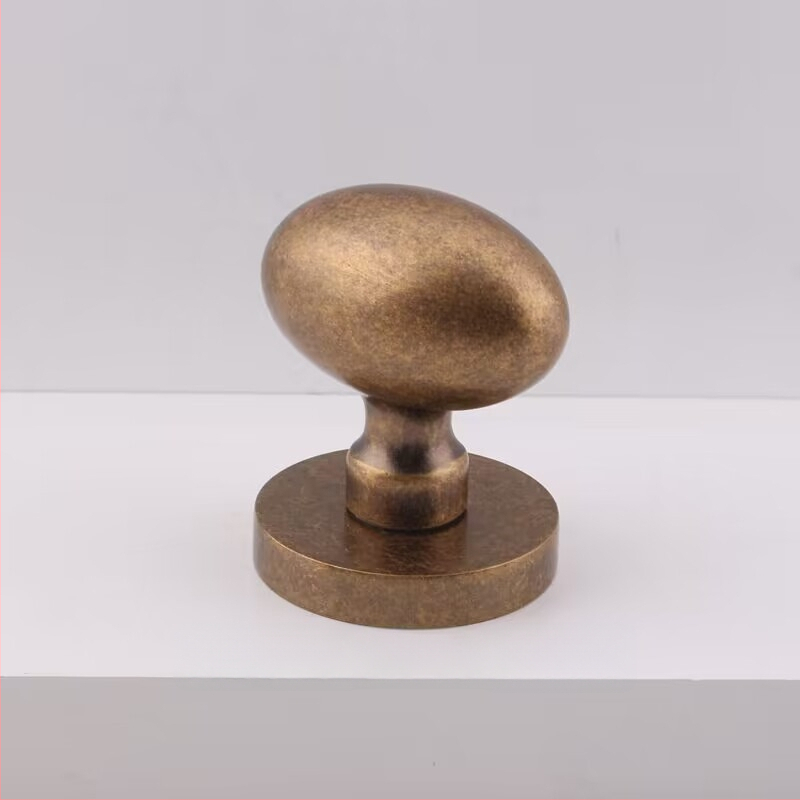 Едностранна топковидна дръжка за скрити врати, кръгла, лукс стил; за телевизионен шкаф; материал: цинкова сплав; повърхност: електропокритие; модел: едностранна топковидна дръжка