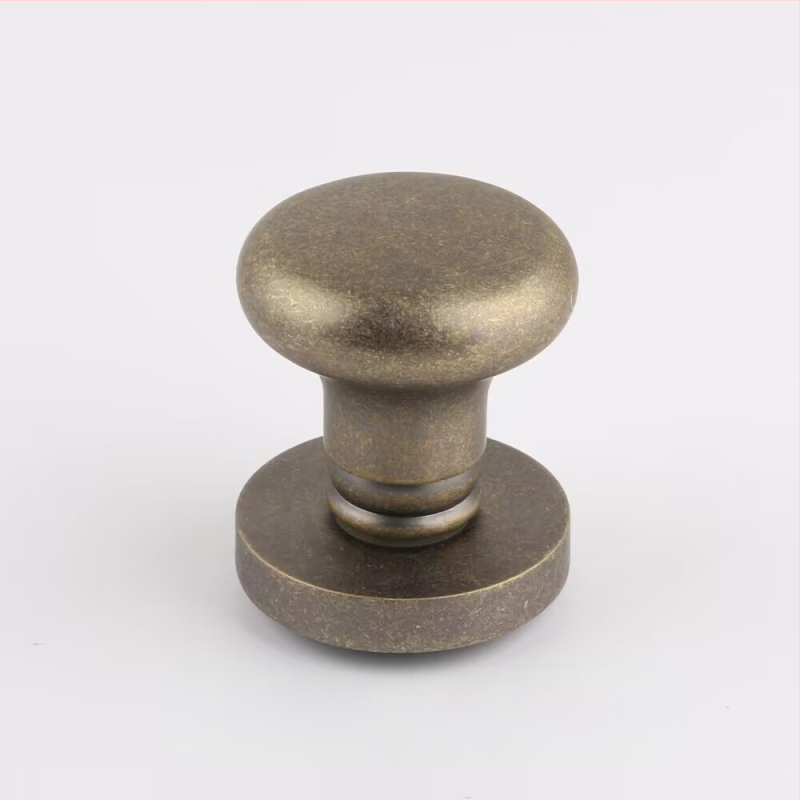 Едностранна топковидна дръжка за скрити врати, кръгла, лукс стил; за телевизионен шкаф; материал: цинкова сплав; повърхност: електропокритие; модел: едностранна топковидна дръжка