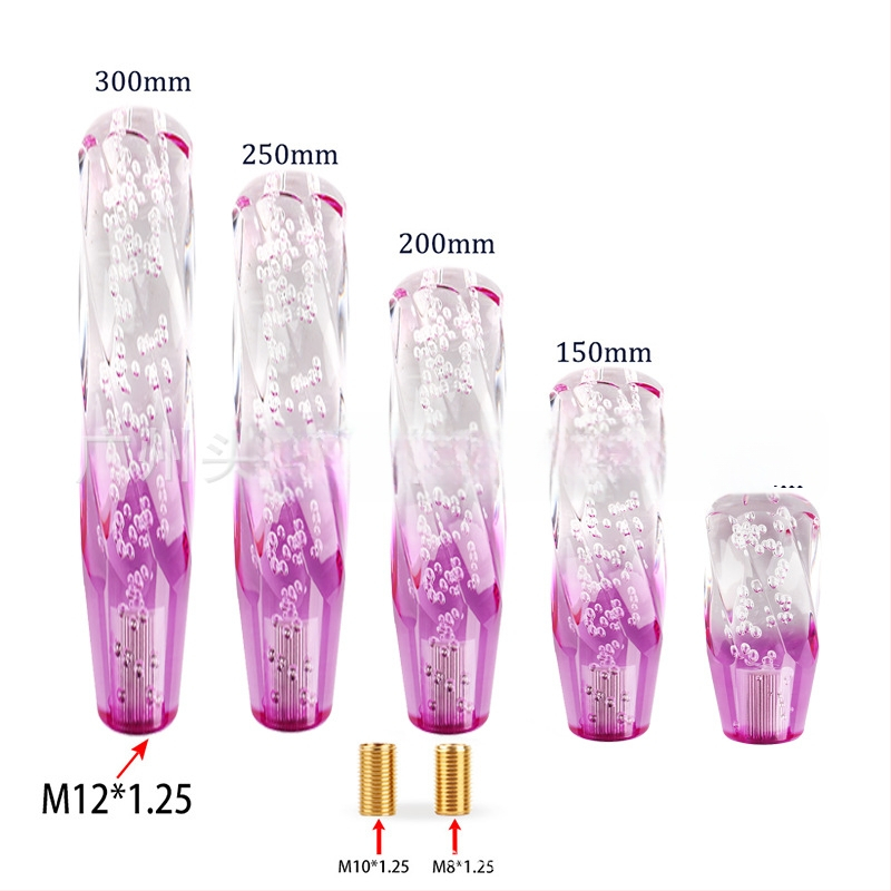 Λαβή επιλογέα ταχυτήτων αυτοκινήτου - κεφαλή από ακρυλικό κρύσταλλο, παγκόσμια συμβατότητα, μοντέλο C0079, Head Home