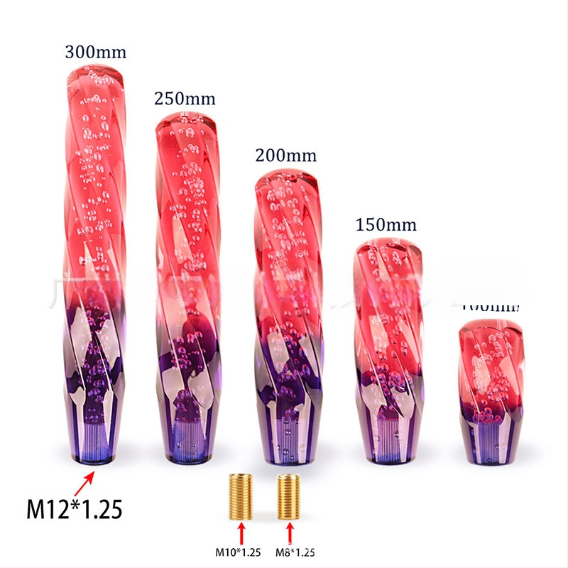 Λαβή επιλογέα ταχυτήτων αυτοκινήτου - κεφαλή από ακρυλικό κρύσταλλο, παγκόσμια συμβατότητα, μοντέλο C0079, Head Home