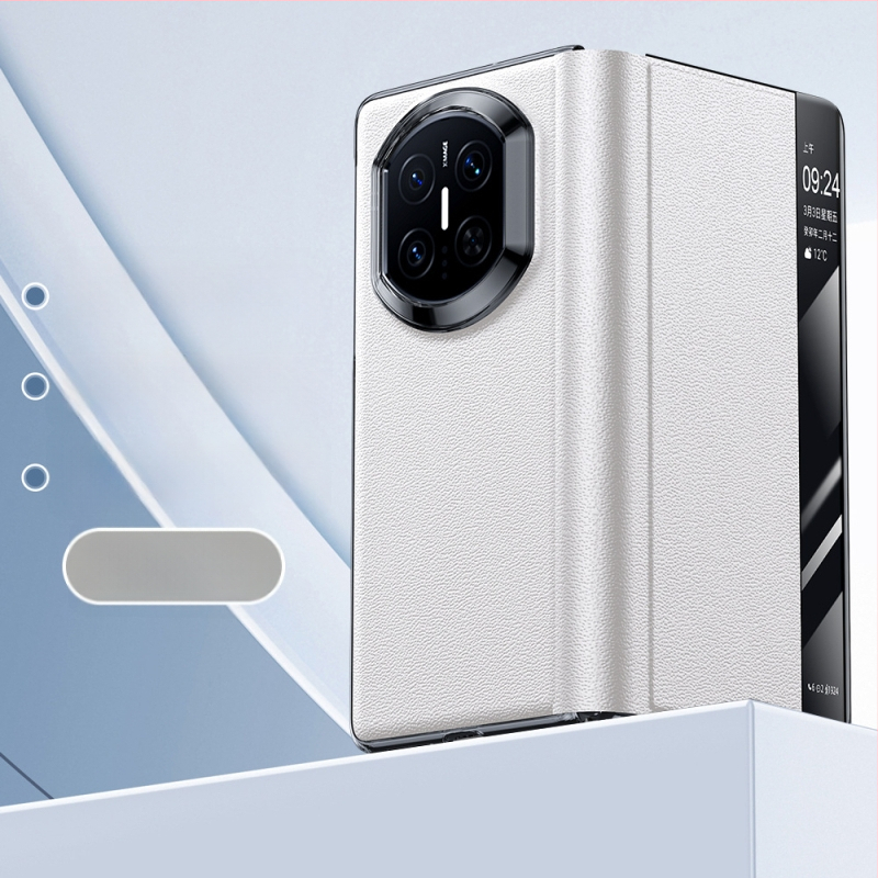 Kožený obal na Huawei Mate X7 s držiakom, Nappa textúra s dierkami, odvádzanie tepla