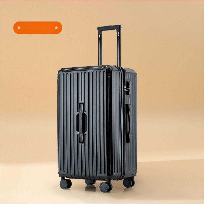 Chigu kofer od aluminijskog legura s bočnim otvorom, univerzalni kotači, ABS/PC unutrašnja obloga, zaključavanje lokotom