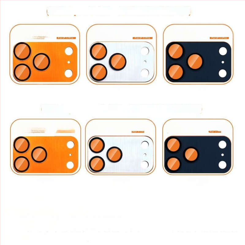 Film AR pentru lentile cu integrare metalică totală pentru dispozitive Apple (Universal) — film pentru lentile, HD, rezistent la zgârieturi, rezistent la explozii, rezistent la praf