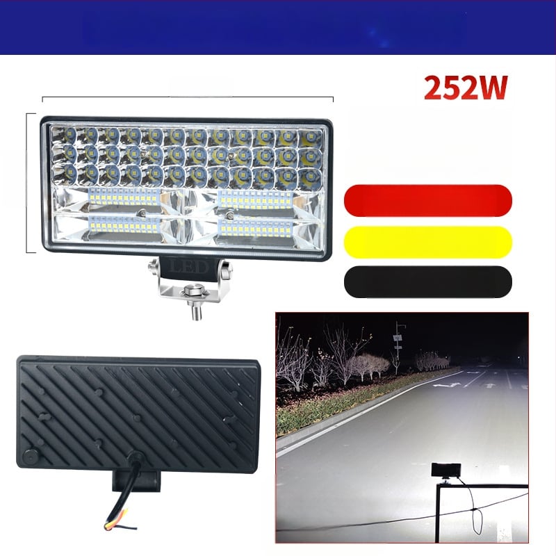 LED svetlo cúvania s veľkým zorným poľom – 12–24V, Cree LED, IP67, 50 440 lm