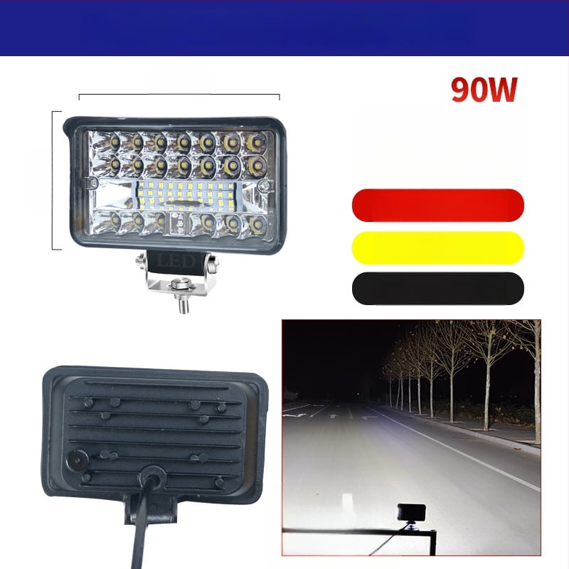 LED svetlo cúvania s veľkým zorným poľom – 12–24V, Cree LED, IP67, 50 440 lm