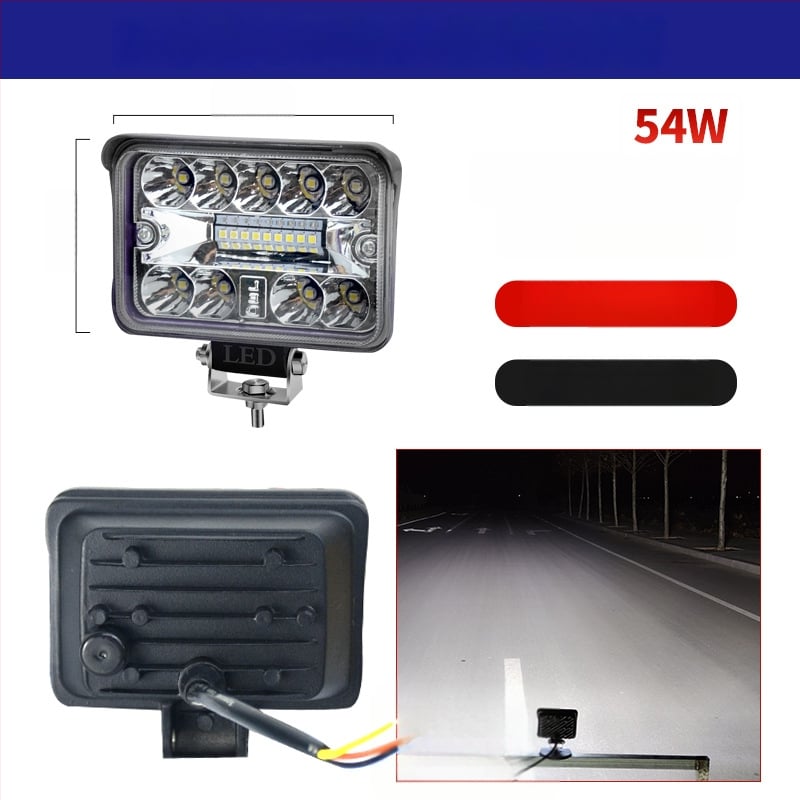 LED svetlo cúvania s veľkým zorným poľom – 12–24V, Cree LED, IP67, 50 440 lm