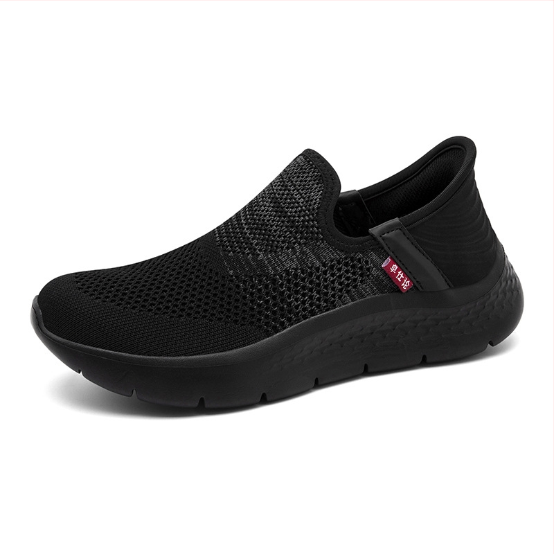 Ženske tenisice za šetnju, lagani mekani đon, pleteni gornji dio, prozračna mrežasta podstava, slip-on dizajn, EVA đon