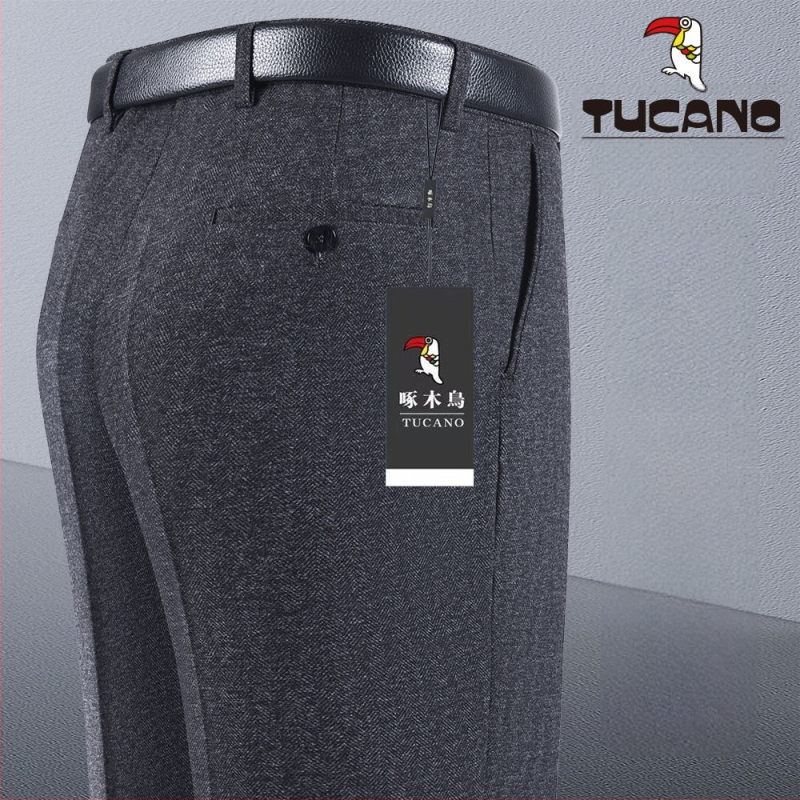 Férfi nadrág, egyenes szabás, pamut, őszi 2025