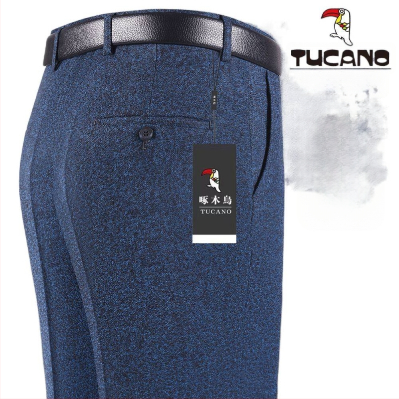 Férfi nadrág, egyenes szabás, pamut, őszi 2025