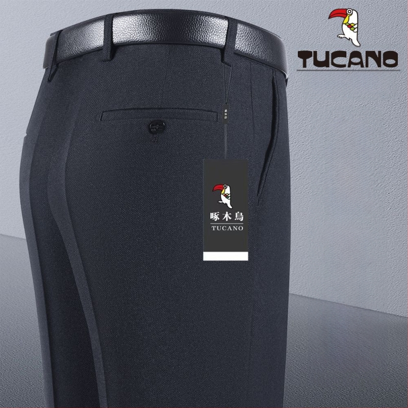 Férfi nadrág, egyenes szabás, pamut, őszi 2025