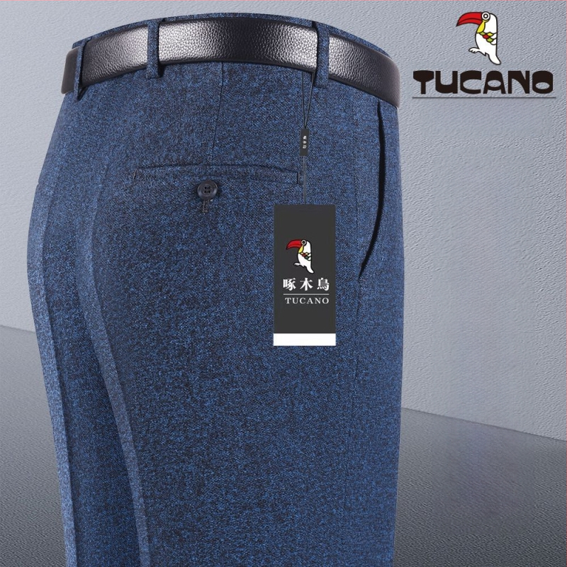 Férfi nadrág, egyenes szabás, pamut, őszi 2025