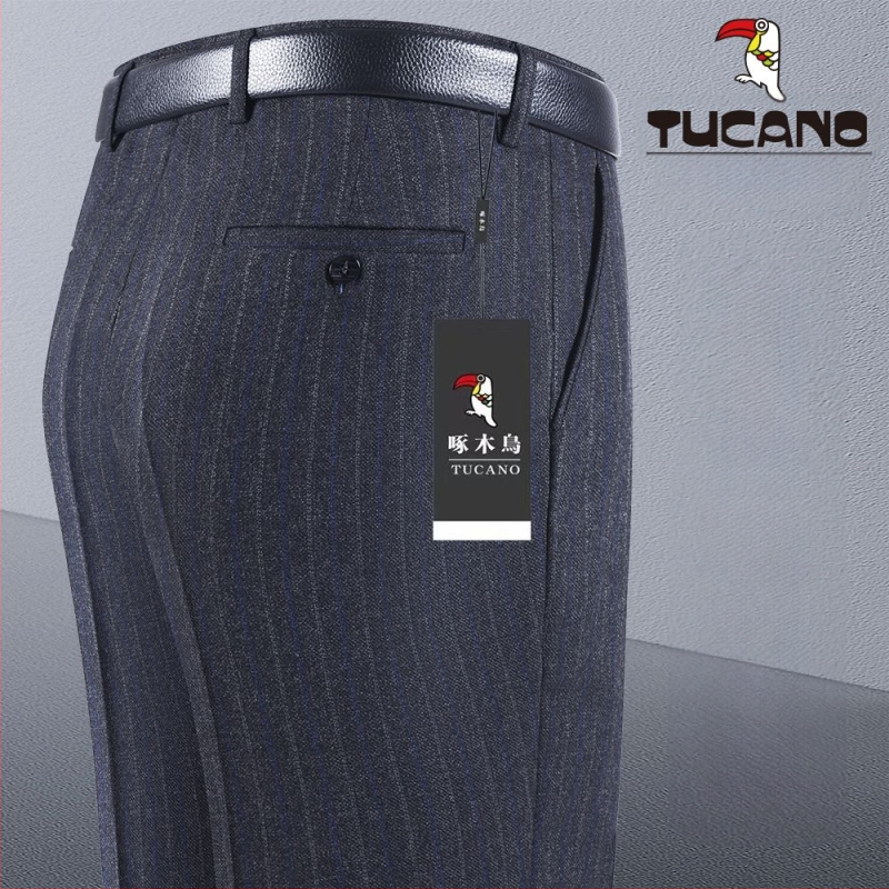 Férfi nadrág, egyenes szabás, pamut, őszi 2025