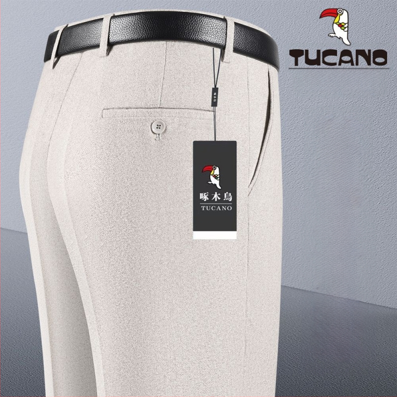 Férfi nadrág, egyenes szabás, pamut, őszi 2025