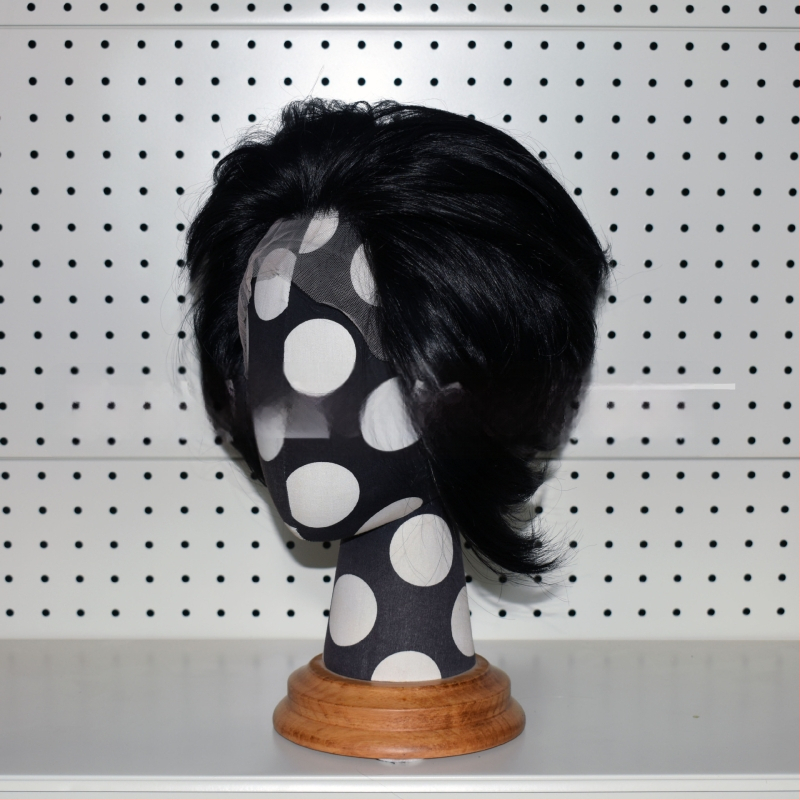 Cosplay paróka csipés elülsővel, rövid haj, hőálló szálak, kézzel szőtt elülső rész